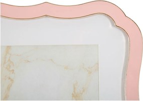 Világos rózsaszín fém-üveg álló képkeret 17x22 cm Margot – Mauro Ferretti