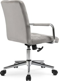 Forgószék ifjúsági szürke velúr. ASTRO