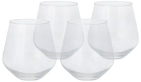 EH 4 db-os whiskys pohár készlet, 450 ml