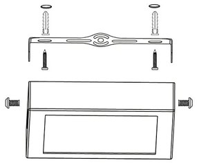 Eglo 98172 - ARGOLIS-C LED kültéri dimmelhető lámpa 22W 230V IP44