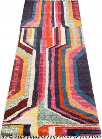 Rugvista Szőnyeg 80CM X 250CM Modern Nappali Folyosó Magasság 1 CM