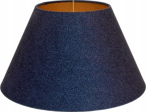 Lámpabúra Álló lámpabúra E27 sötétkék arany közép 25x50 H27 Arezzo