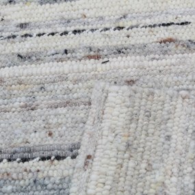 Vastag gyapjú szőnyeg Rustic 201x297 kézi és gépi szövésű gyapjú szőnyeg