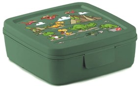 Zöld gyerek uzsonnás doboz Dinosaur – Snips