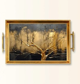 Üveg tálca, 38×24 cm – TPEA9928