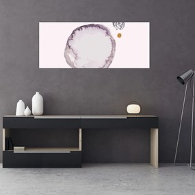 Kép - Lila minimalizmus N⁰4 (120x50 cm)