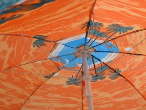 Napernyő SUNSET BEACH 180 cm, narancssárga