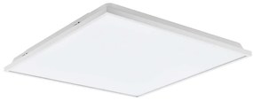 Eglo 99728 Urtebieta LED panel, mennyezetre szerelhető, 59,5x59,5cm, fehér, szögletes, 4700 lm, 4000K természetes fehér, beépített LED, 32W, IP20, 595x595 mm