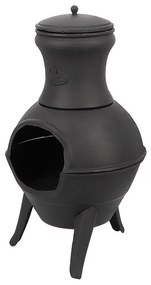 Öntöttvas teraszfűtő kályha, 70 cm