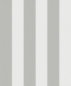 Vinyl tapĂ©ta flizelin szĂ©les csĂkos fehĂ©r-szĂŒrke tapĂ©ta