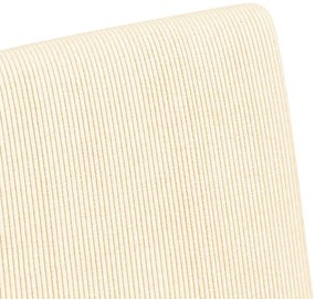 Kerekes Étkező Székek 2 pcs Krém 57 x 66 x 94 cm Bársony anyag