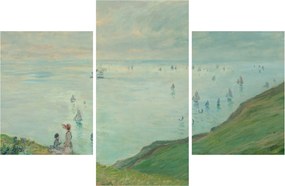 Kép - Henri Fantin-Latour, Cliffs at Pourville, reprodukciók (90x60 cm)