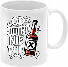 Feliratos bögre Holnaptól Nem Iszik Ajándék Karácsonyi ajándék