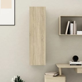 sonoma tölgy szerelt fa TV-szekrény 30,5 x 30 x 110 cm