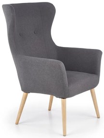 Sötétszürke relax fotel ECHO