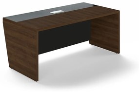 Trevix asztal 180 x 90 cm, charleston tölgy / fekete