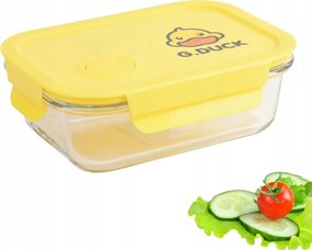 Ételtároló Üvegedény 0,4L-ES Uzsonnás Doboz Zárható
