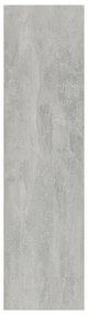 betonszürke szerelt fa könyv-/TV-szekrény 36 x 30 x 114 cm