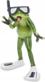 Béka figura béka zöld búvár