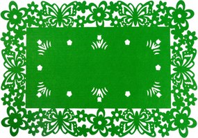 Konyhai Alátét Dekoratív Húsvéti Filc Asztalszőnyeg A Tányér Alá