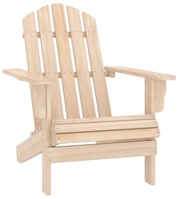 tömör fenyőfa kerti adirondack szék asztallal