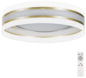 Belis LED Dimmelhető mennyezeti lámpa SMART CORAL GOLD LED/24W/230V fehér/arany + távirányító BE0520