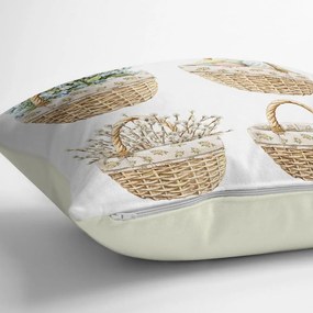 Párnahuzat húsvéti mintával 43x43 cm – Mila Home