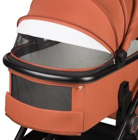 Lionelo - 3 az 1-ben kombinált babakocsi LAYLA rozsdabarna