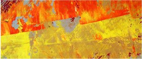 Absztrakció kép - festmény (120x50 cm)