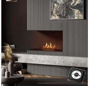 Planika Senso Fireplace BEV- Beépített BIO kandalló 56,2x75 cm 2,5kW+ távirányítás BF-SE-00