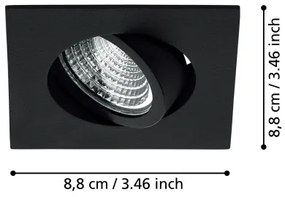 Eglo 98611 - LED Dimmelhető beépíthető lámpa SALICETO LED/6W/230V