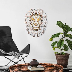 Lion fém fali dekoráció, 40 cm – TR891TNL2418