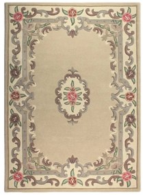 Aubusson bézs gyapjú szőnyeg, 120 x 180 cm - Flair Rugs