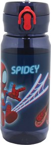 Pókember Spidey Web műanyag kulacs akasztóval 600 ml