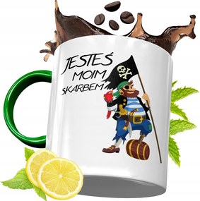 Zöld Bögre Feleség Barátnőjének Ajándék fényképes nyomattal