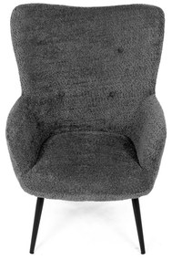 Fülkés fotel GREY2, szürke