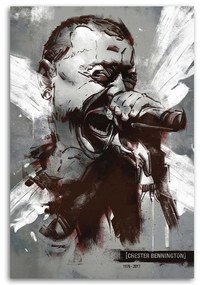 Gario Vászonkép Chester Bennington Linkin Park - Nikita Abakumov Méret: 40 x 60 cm