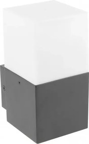 Largo kültéri kerti fali lámpa E27 IP44 grafit