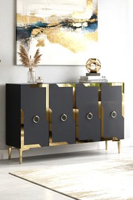 Seza 120 - Anthracite, Gold