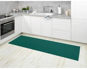 Sötétzöld műanyag fürdőszobai kilépő 65x200 cm Petrol – Wenko