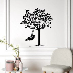 Swinging fém fali dekoráció, 56×70 cm