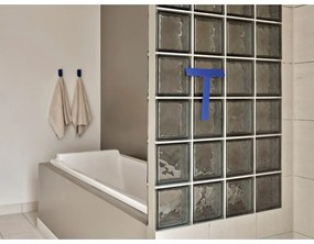 Kék vízlehúzó tartóval 22 cm Ume – Zone