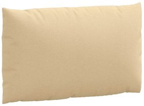 3 db melange bézs szövet raklappárna