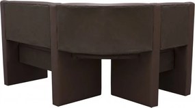 Terzo Étkező sarokgarnitúra Jobbos Barna