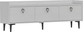 TV állvány PIENA 160 cm, fehér