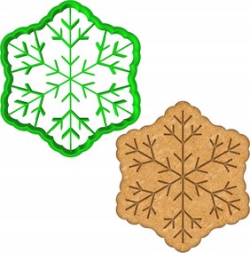 Karåcsonyi Forma Mézeskalåcs lyukasztó Karåcsony Hópehely