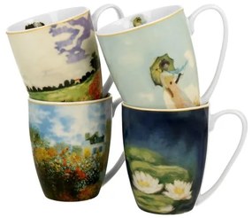 Gustav Klimt 4 db-os klasszikus bögrekészlet - C.monet cm