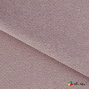 Rózsaszín zsenília kinyitható-tárolóhelyes kanapé 155 cm Laine – ELTAP