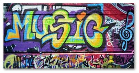 Akrilüveg fotó Graffiti a falon oah-35334912