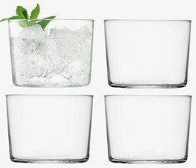 Sklenice Gio, 220 ml, čirá, set 4 ks - LSA International